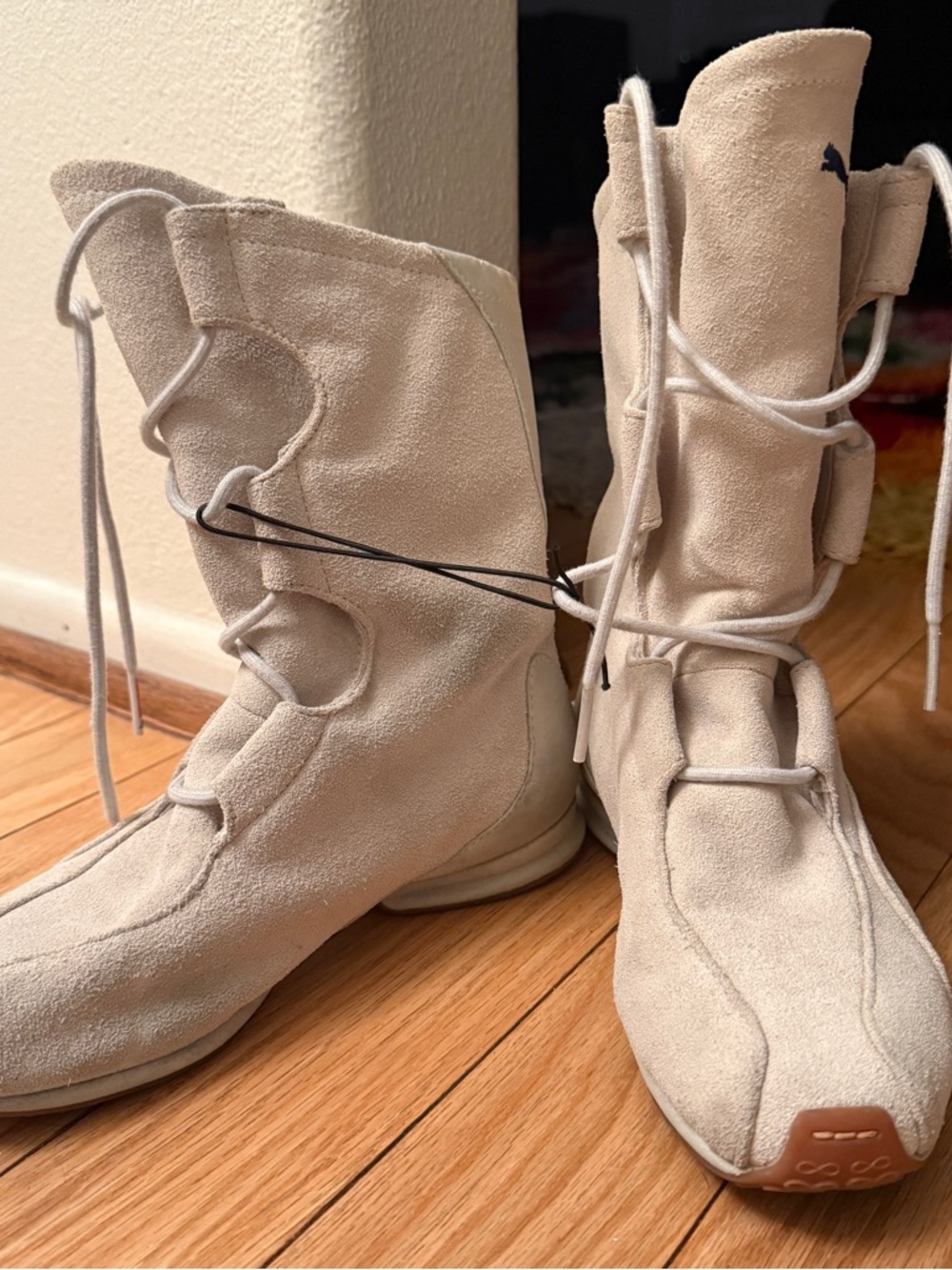 PUMA X MAHANUALA vintage boxing boots suede - Picture 3 of 16
